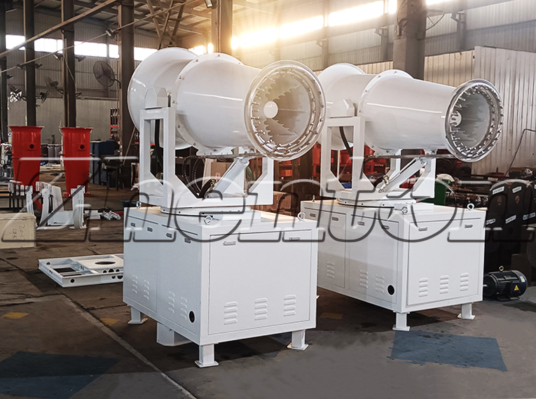 Fog/Mist Cannon Machines: The Ideal Dust Suppression Solution for Crushers