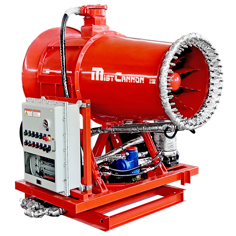 80 Meter Explosion-Proof Fog Cannon Machine in Coal Mine― $10,100 CE