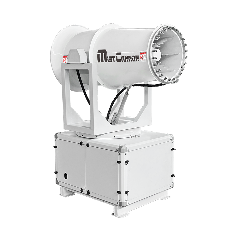 Dust Suppression and Cooling 40 M Fog Water Mist Cannon in Demolition Work ― $1,800 CE