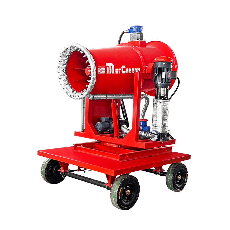 Dust Suppression System 60m Fog Cannon Machine in Material Yards― $2,900.00 CE