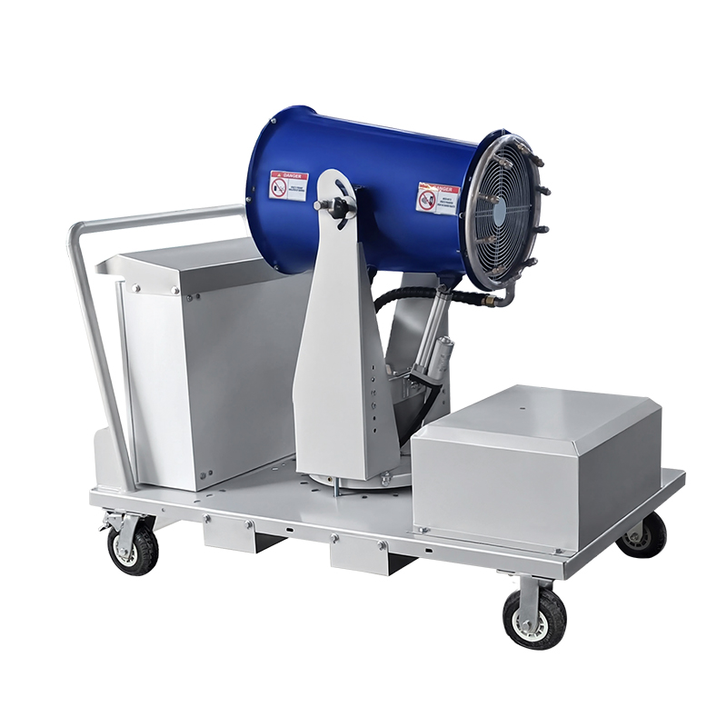 Zhenton 20 Meters Hand-Push Fog Cannon Machine for Farm Dosing and Disinfection-650$CE