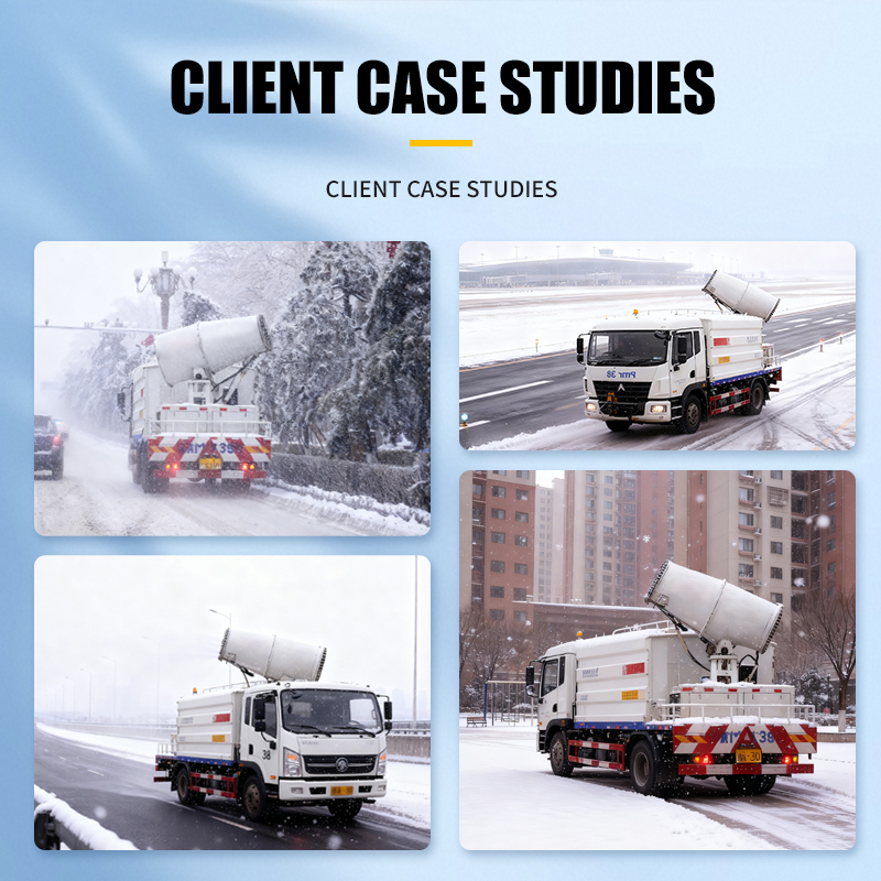 Manufacturer Industrial 50m Mist Cannon Machine with Winter Snowmelt